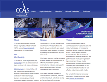 Tablet Screenshot of ccas-web.org